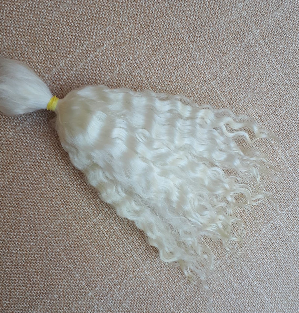 mohair hair bows