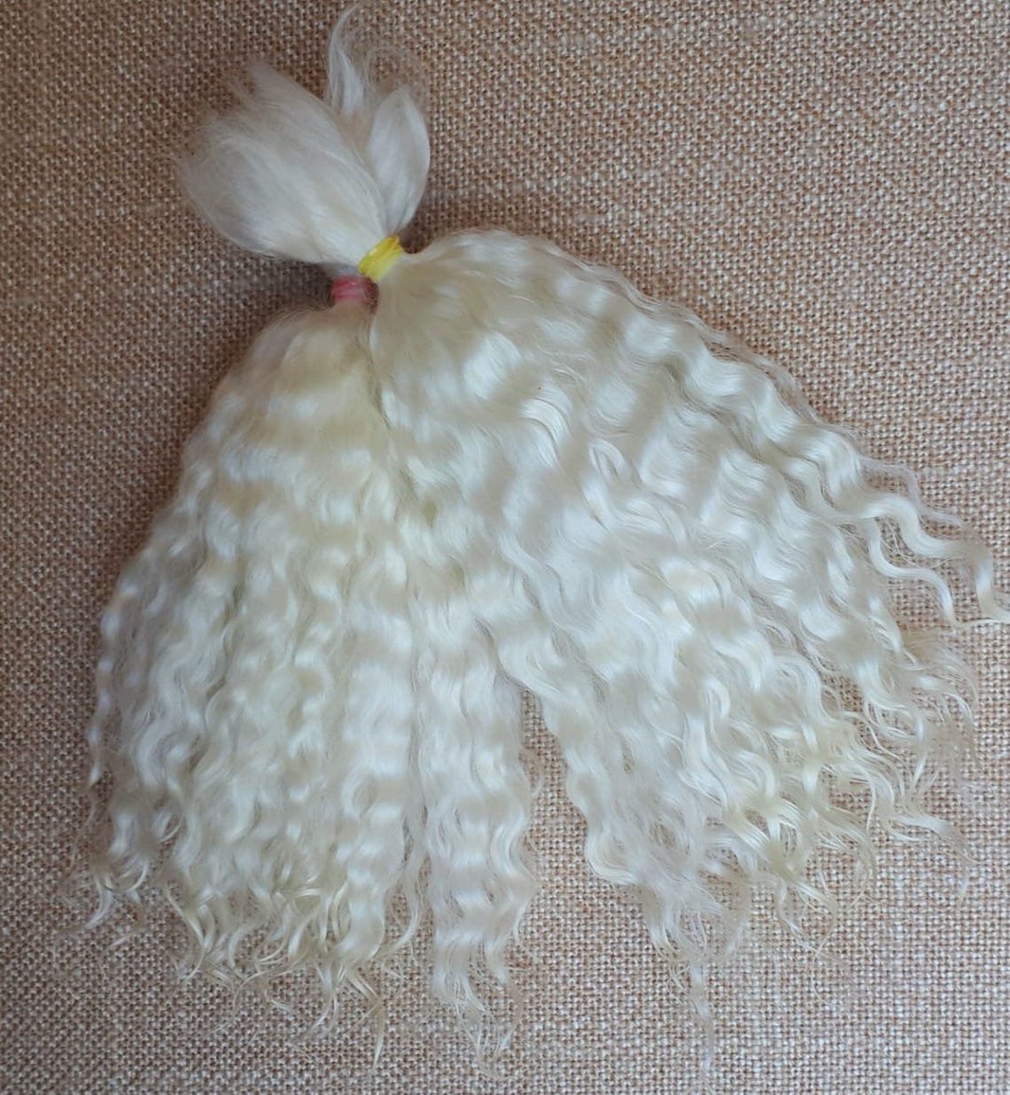 mohair hair bows