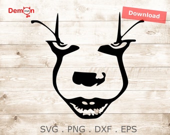 Download Scary Clown Svg Etsy