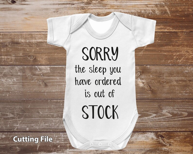 Sorry The Sleep You Have Ordered Out of Stock Funny svg png | Etsy