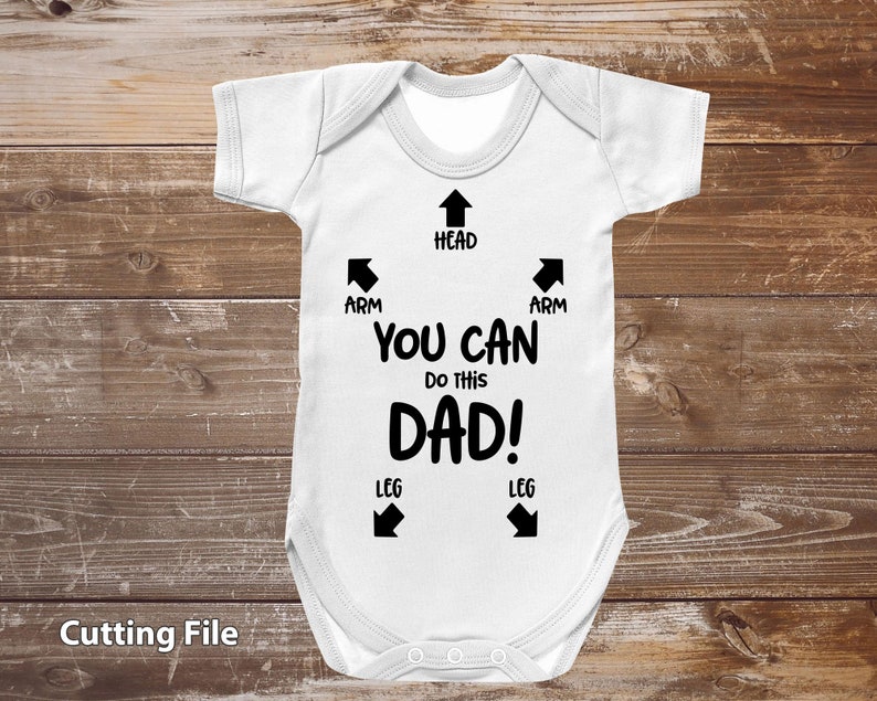 Download You Can Do This Dad Funny svg dxf jpeg png Cutting File | Etsy