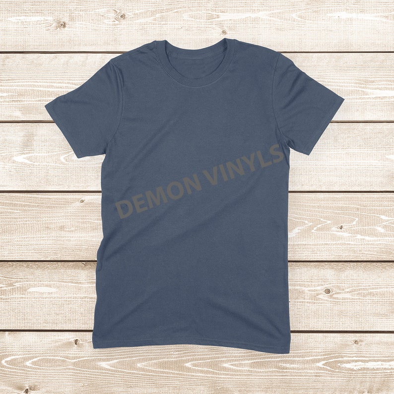Download Gildan 6400 T Shirt Mock Up Bundle Wood Background Tshirt ...