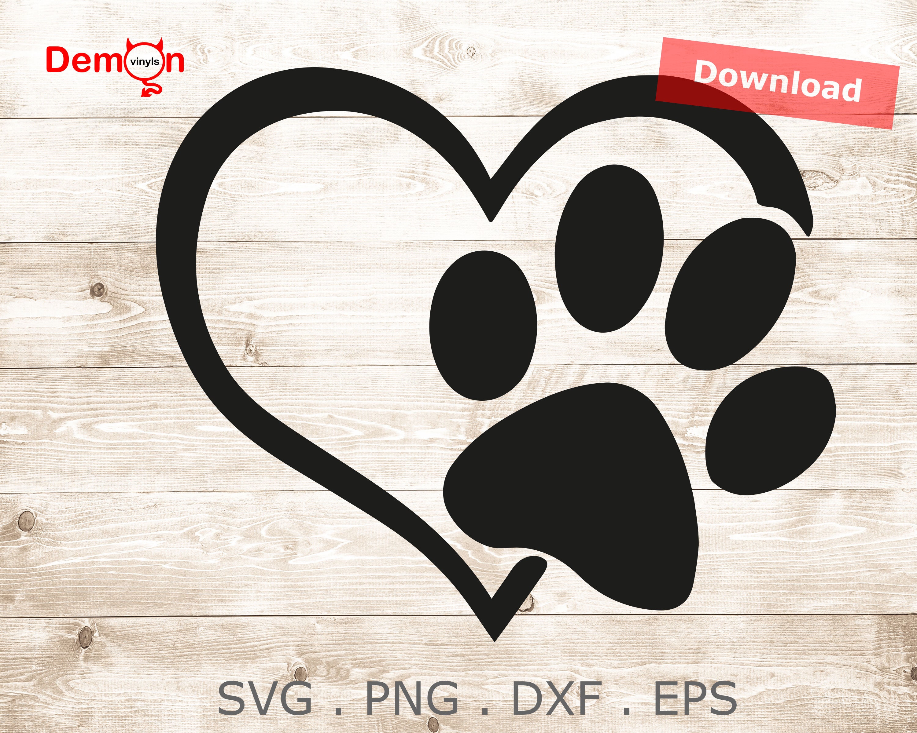 Free Free 301 Love Paw Print Svg SVG PNG EPS DXF File