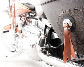 Peel and Stick Leather Conchos