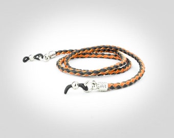 Braided Leather Eyeglass Holders