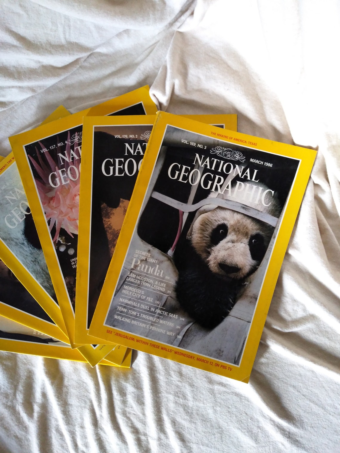 Vintage Coffee Table Books National Geographic Magazine Book Etsy