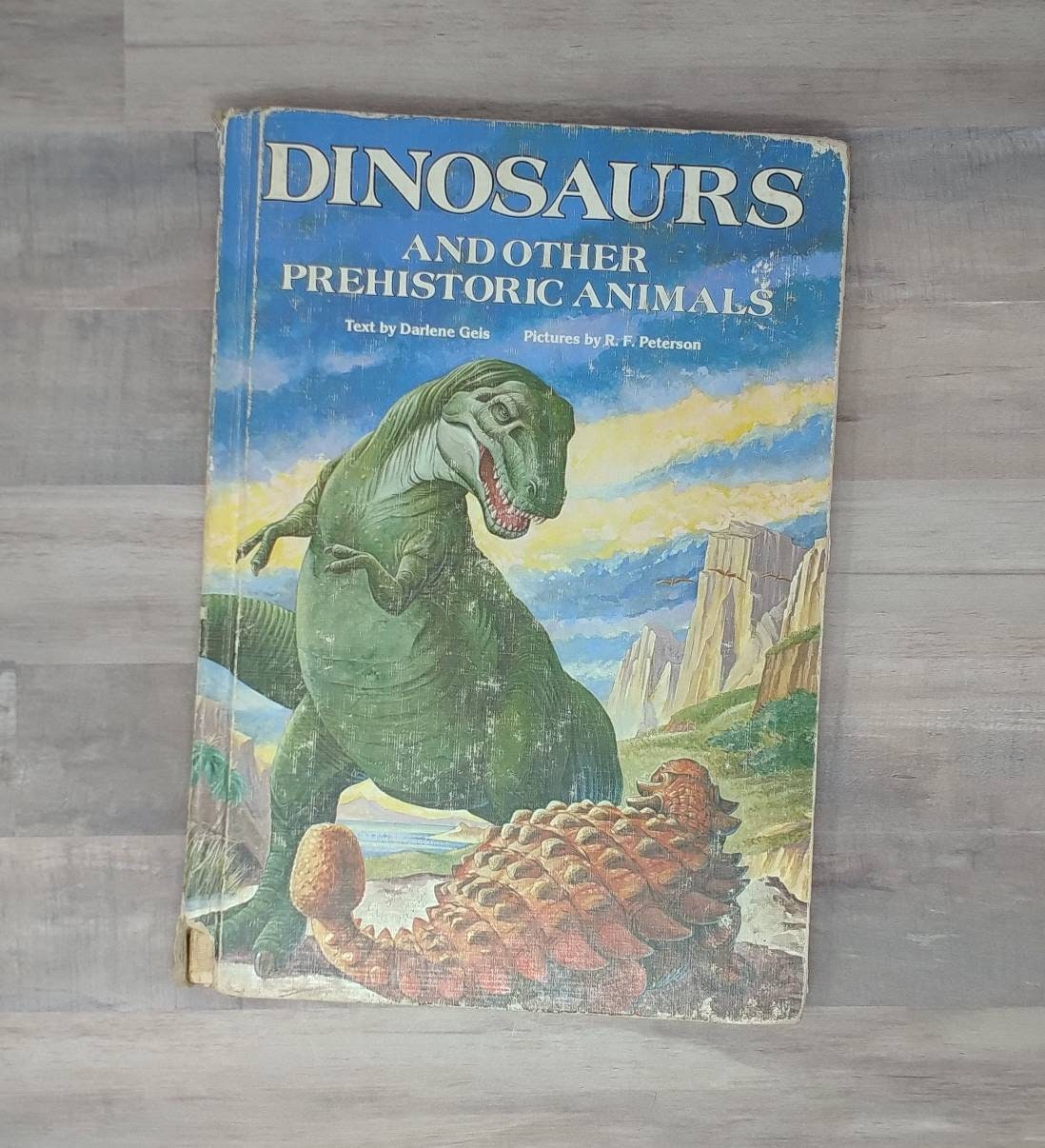 Vintage Children's Books Dinosaurs and Other Prehistoric Etsy