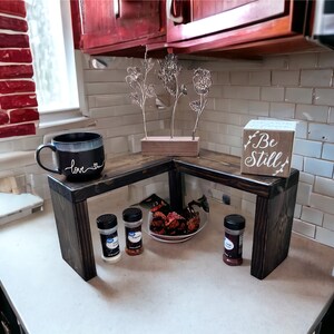 Farmhouse Kitchen Corner Shelf Decor ZPI9YGP - Etsy