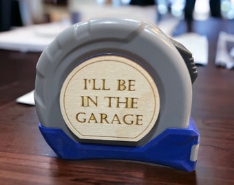 Personalized Father's Day Tape Measure: Engraved Dad Gift