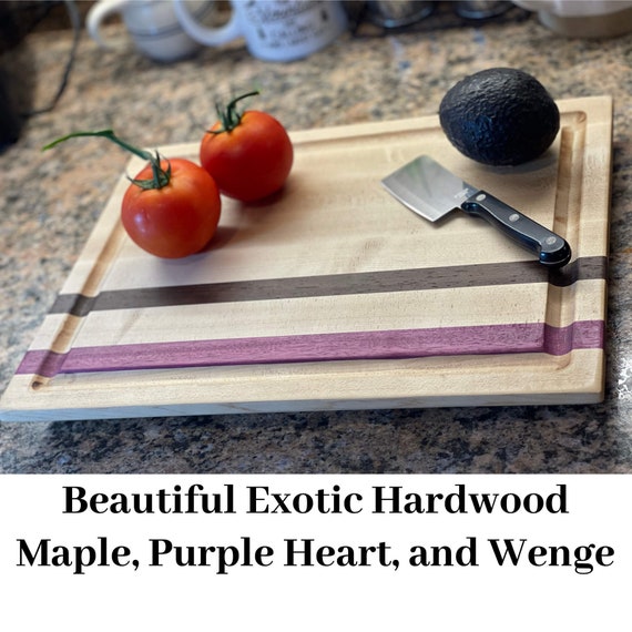 Purple Heart, Maple & Wenge