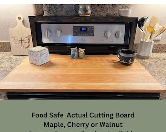 Stove top cover/Dark Walnut/Distressed Serving tray/Stovetop Cover/Woo –  Sawyer Custom Crafts