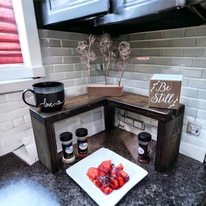 Farmhouse Kitchen Corner Shelf Decor ZPI9YGP - Etsy