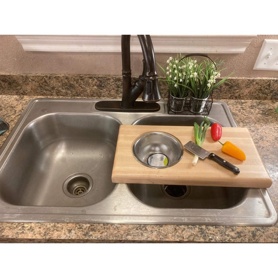 Custom Sink Cover Cutting Board and Over the Sink Surface