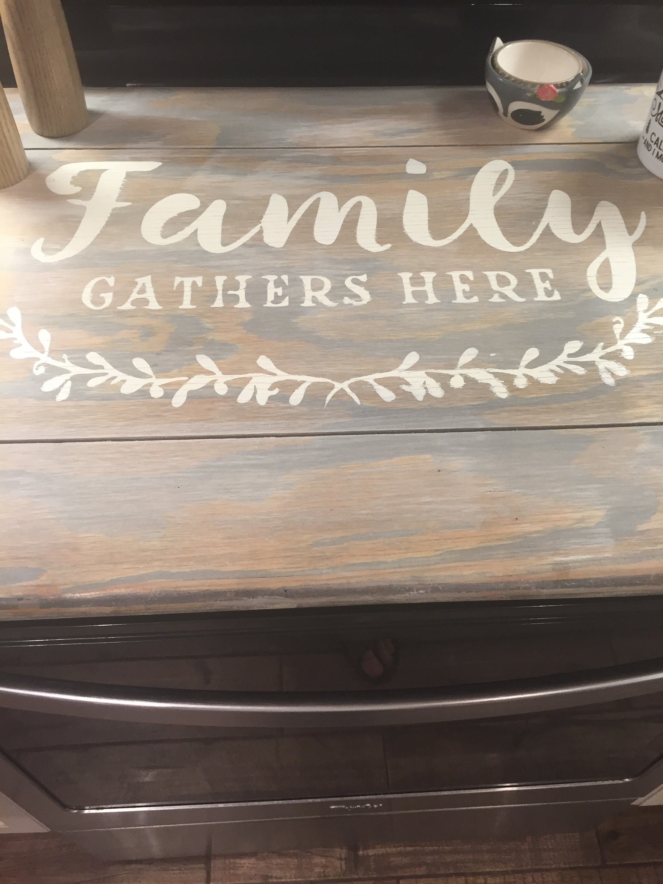 Stove Cover Tray Stove Top Cover Family Name stovetop 