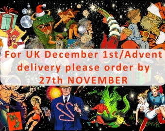 Volume 1 Sweary Mary Retro Comic Book Alternative Christmas Countdown Advent Calendar