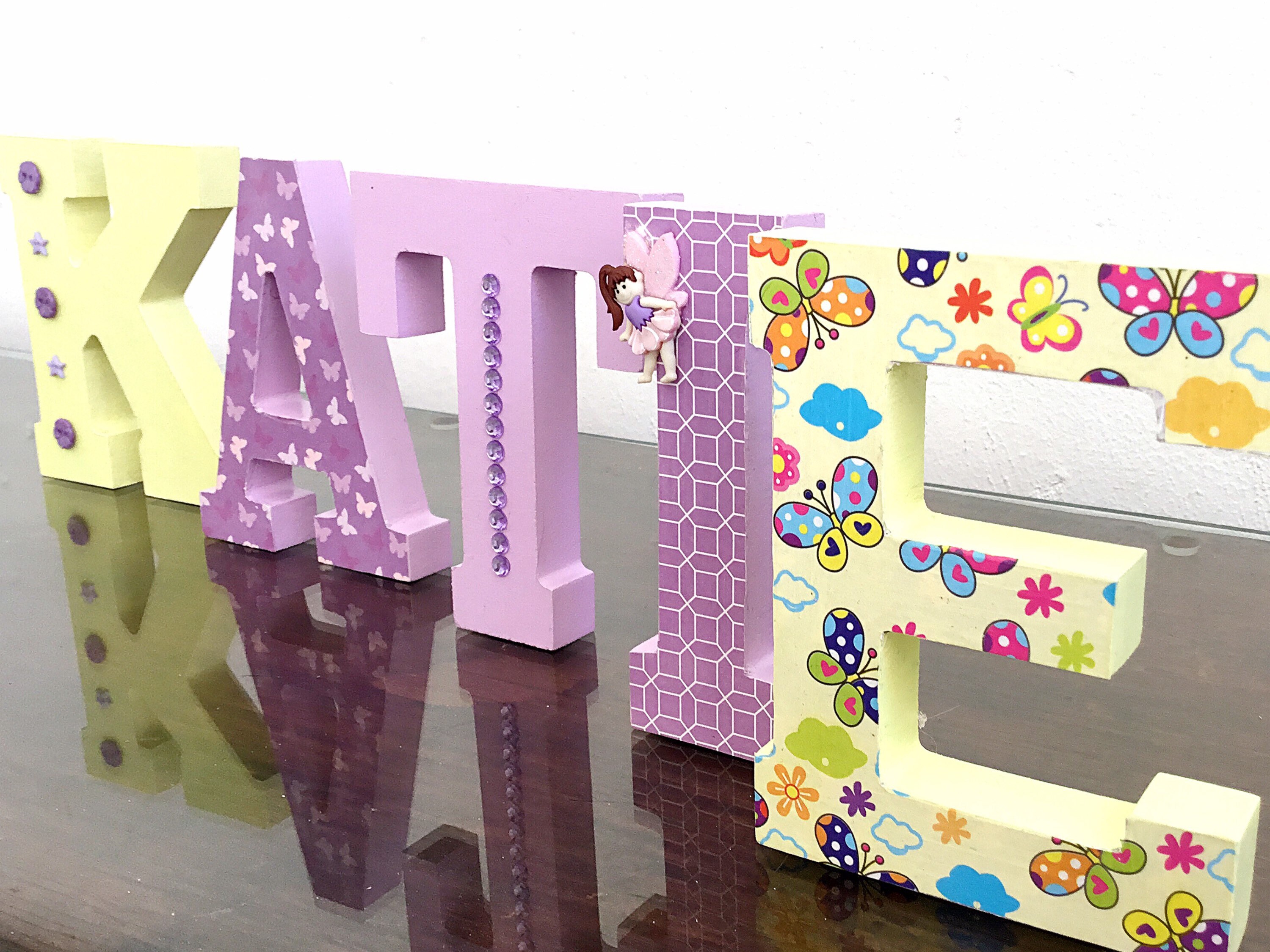 Butterfly Nursery Wall Decor Lilac Girl Bedroom Decor | Etsy