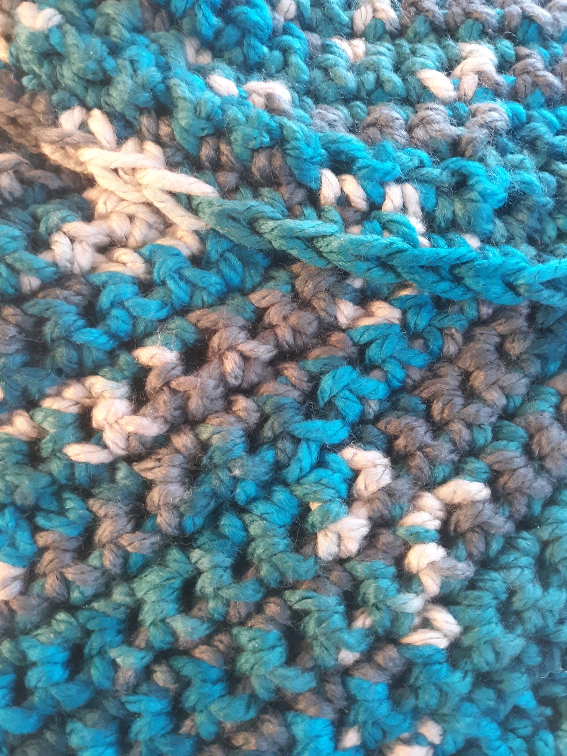 Crocheted Blanket/throw Etsy