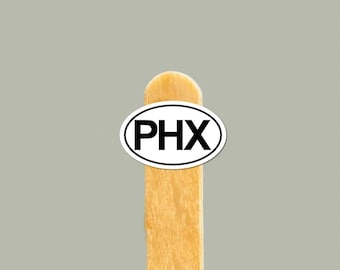 PHX Vinylklistermärke — Phoenix Resepresent, Vattenflaska & Laptopdekal