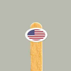 Amerikanische Flagge Aufkleber | USA Vinyl Aufkleber | Geschenk für Liebhaber | Vaterländisches Geschenk | Volkstrauertag | Benutzerdefinierte Aufkleber | Flasche Aufkleber | Besonderer Anlass