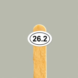 26.2 Marathon Aufkleber | Fitness-Aufkleber | Langstrecken-Laufgeschenk | Marathon Geschenk | Ausführung | Turnhalle | Übung | Schuhe | Laufende Liebhaber