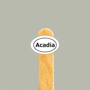 autocollant de parc national d'Acadia | Sticker en vinyle ANP | Cadeau pour aventuriers | Cadeau randonnée | Cadeau pour routards | Cadeau de parc national | Autocollant de voyage