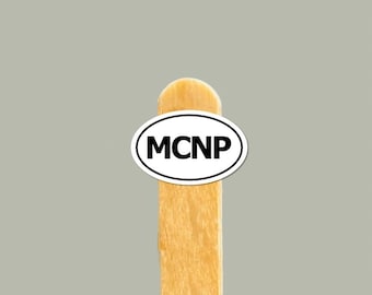 MCNP Vinylklistermärke: Mammoth Cave National Park Souvenir