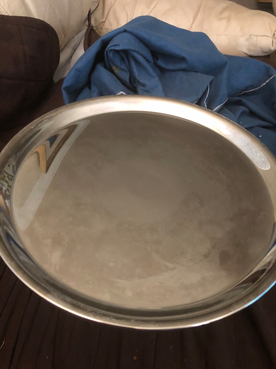 VTG Godinger Silver Serving Tray Buffet Stand Etsy