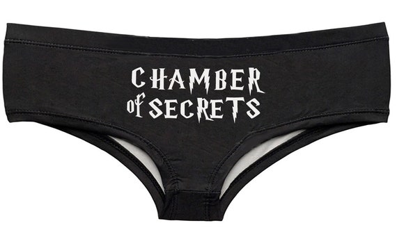 Chamber of Secrets Panty in Boy Short Funny Novelty Womens 