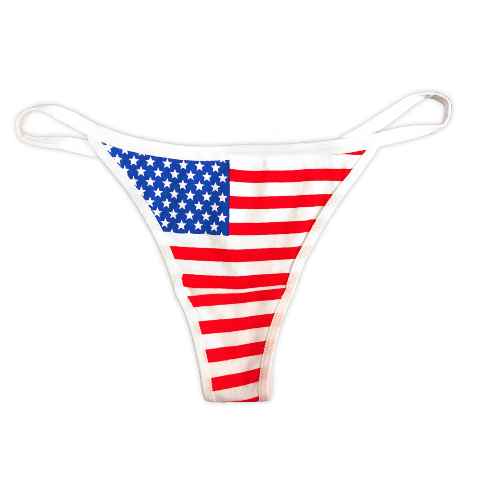 Set of 5 Wholesale American Flag Women's Thong Underwear Etsy