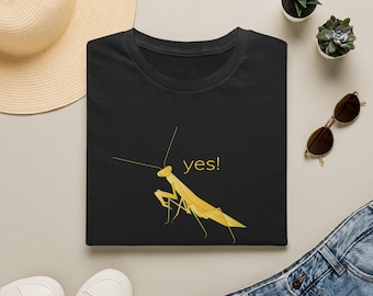 Playful Ironic Praying Mantis T-Shirt
