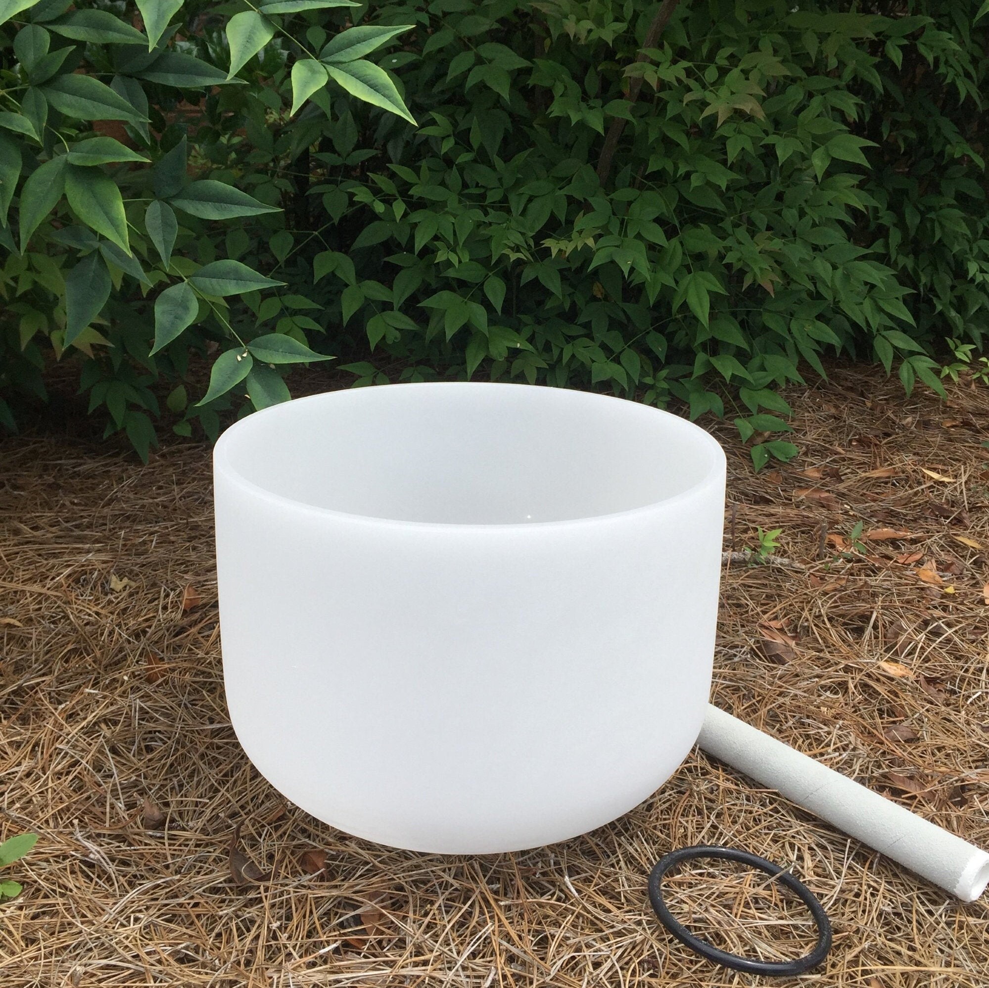 8b 10f 12e Frosted Crystal Singing Bowl Etsy