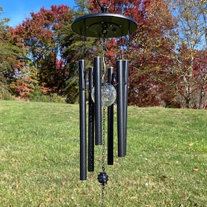 Solar Wind Chime: LED Ball Light, Waterproof Outdoor Chime