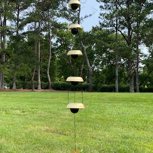 Golden Bells Wind Chime: 36 Inch Temple Feng Shui