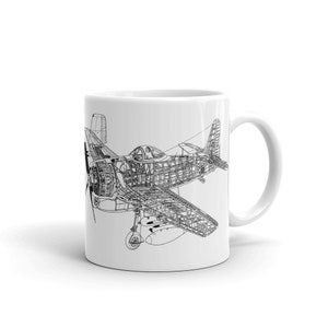F8F Bearcat Cutaway Mug