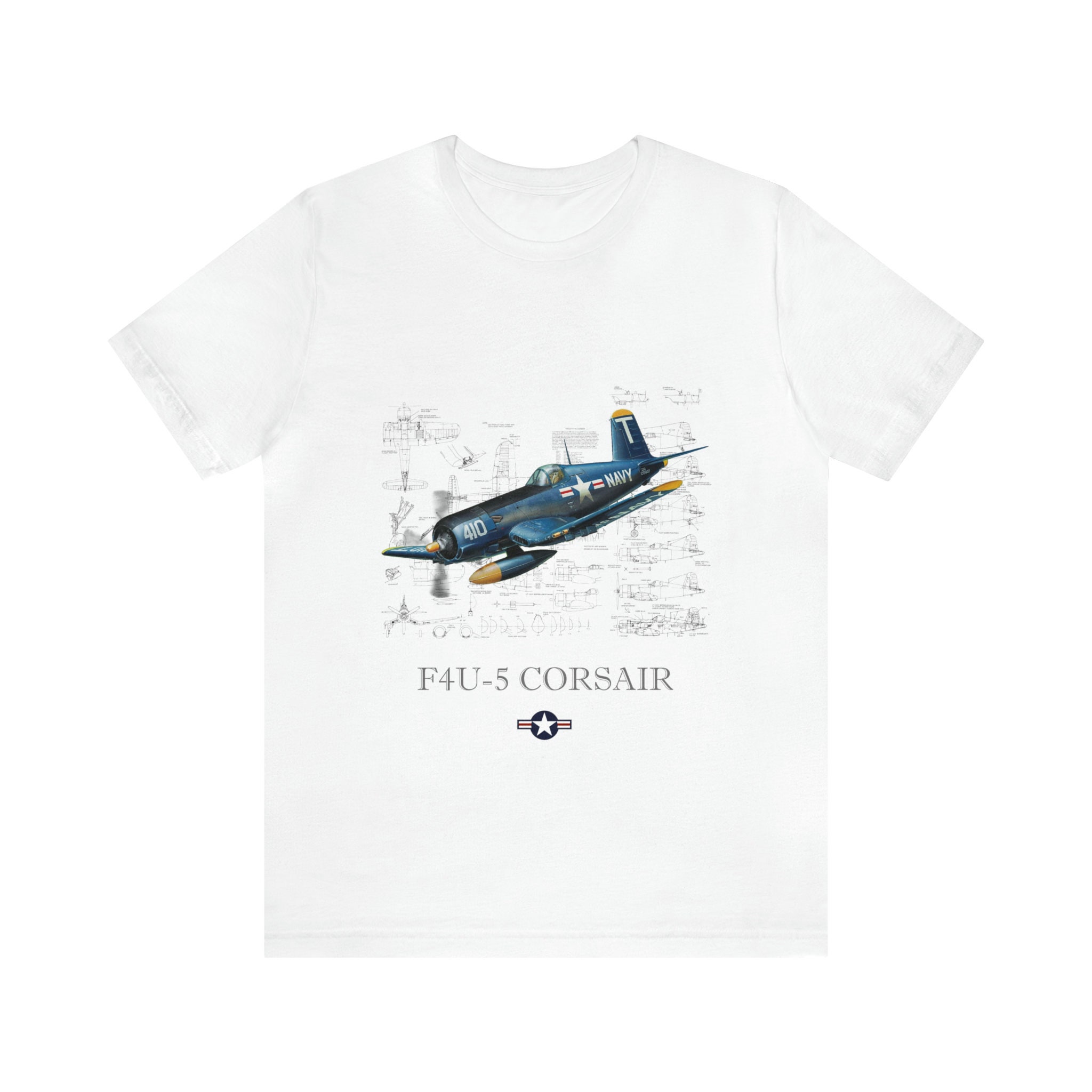 Vought F4U-5 Blueprint Tee
