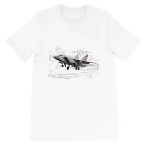 MiG-31 Blueprint T-Shirt III