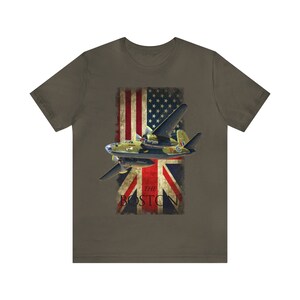 Douglas Boston (A-20 Havoc) & US/UK Flag Tee