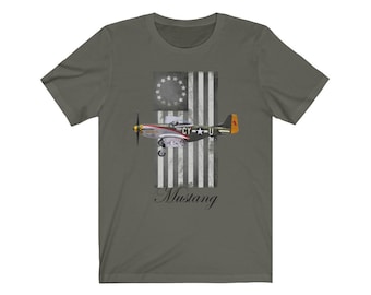 Patriotic P-51 Mustang Tee II