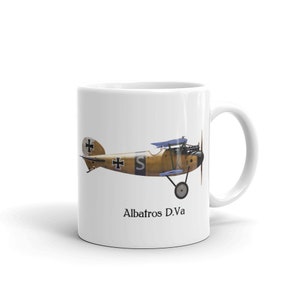 Albatros D.Va Flieger Squid Mug