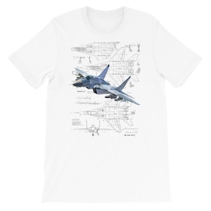 MiG-29 SMT BlueprintT-Shirt