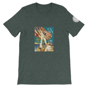 U.S. Navy Vintage Recruitment Poster - Unisex T-Shirt