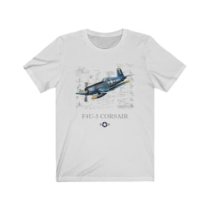 Vought F4U Corsair Blueprint Tee