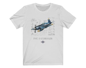 Vought F4U Corsair Blueprint Tee