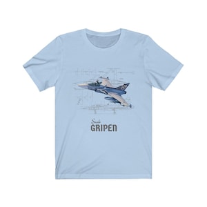 Saab &quot;Gripen&quot; Blueprint Tee