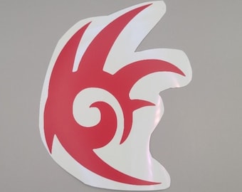 Shadow the Hedgehog - Logo - Crest - Vinyl Decal - UV Proof