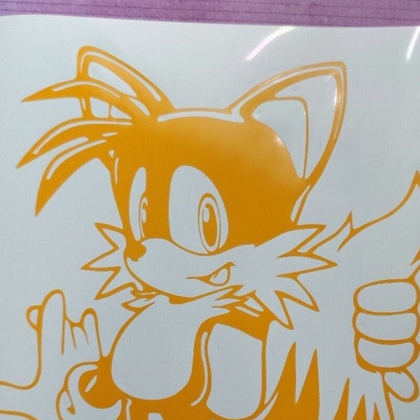 Sonic Wall Decal - Etsy