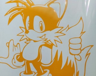 Tails - Vinyl Decal - UV Proof - Waterproof