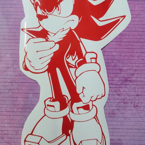 Sonic the Hedgehog Stickers. 6 Pack of Vinyl Decals - Etsy