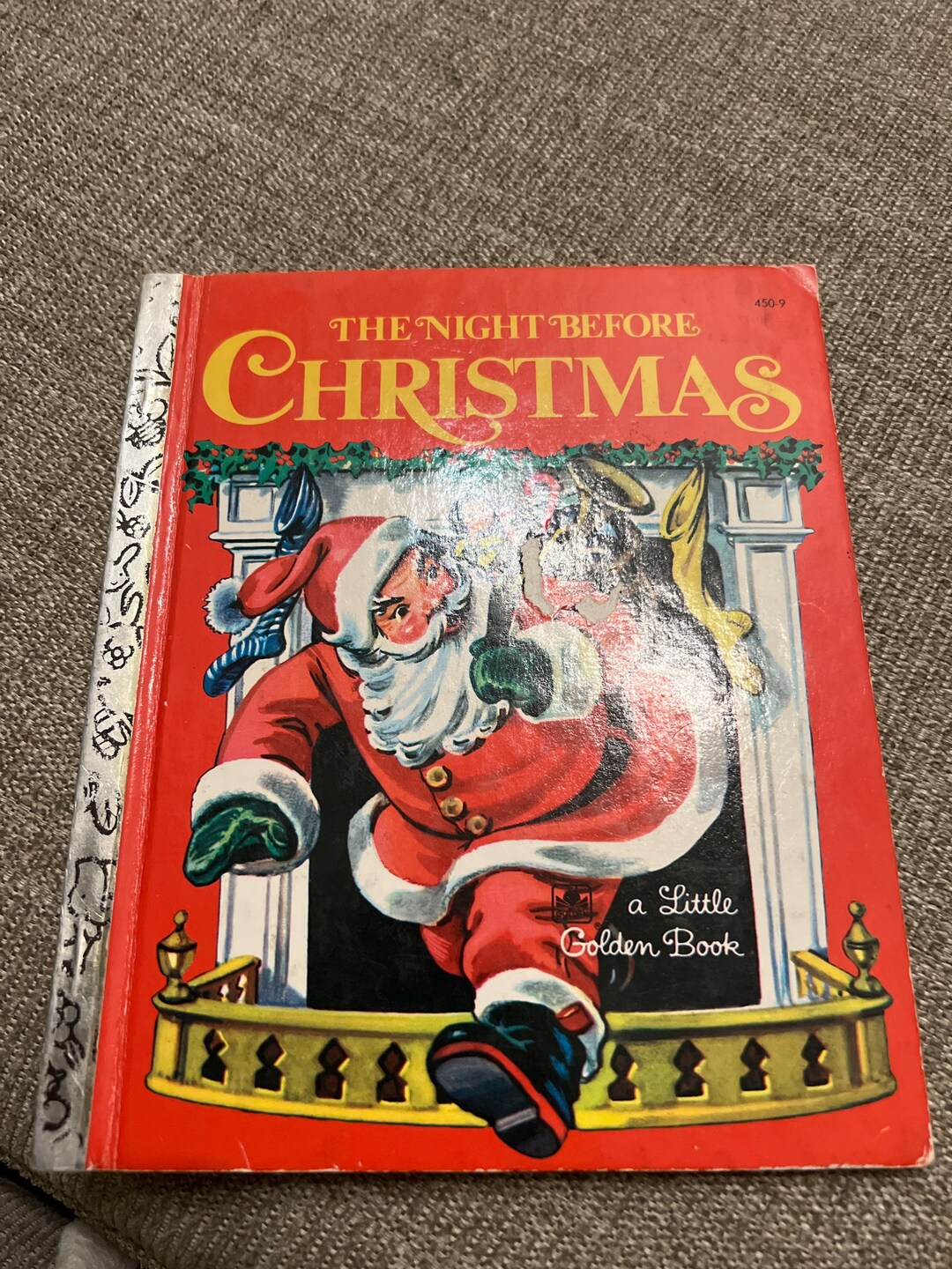 1977 the Night Before Christmas Little Golden Book - Etsy