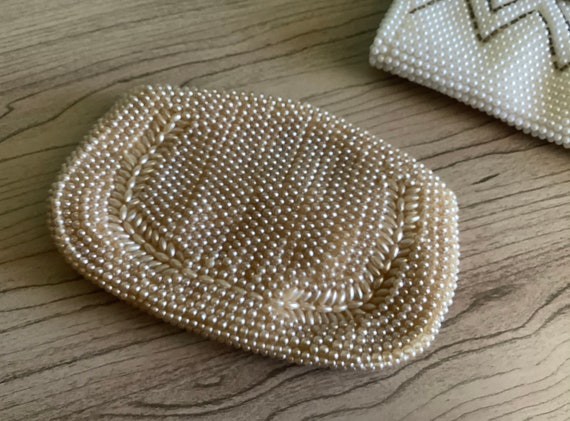 Vintage Beaded Clutch Handbag - image 2